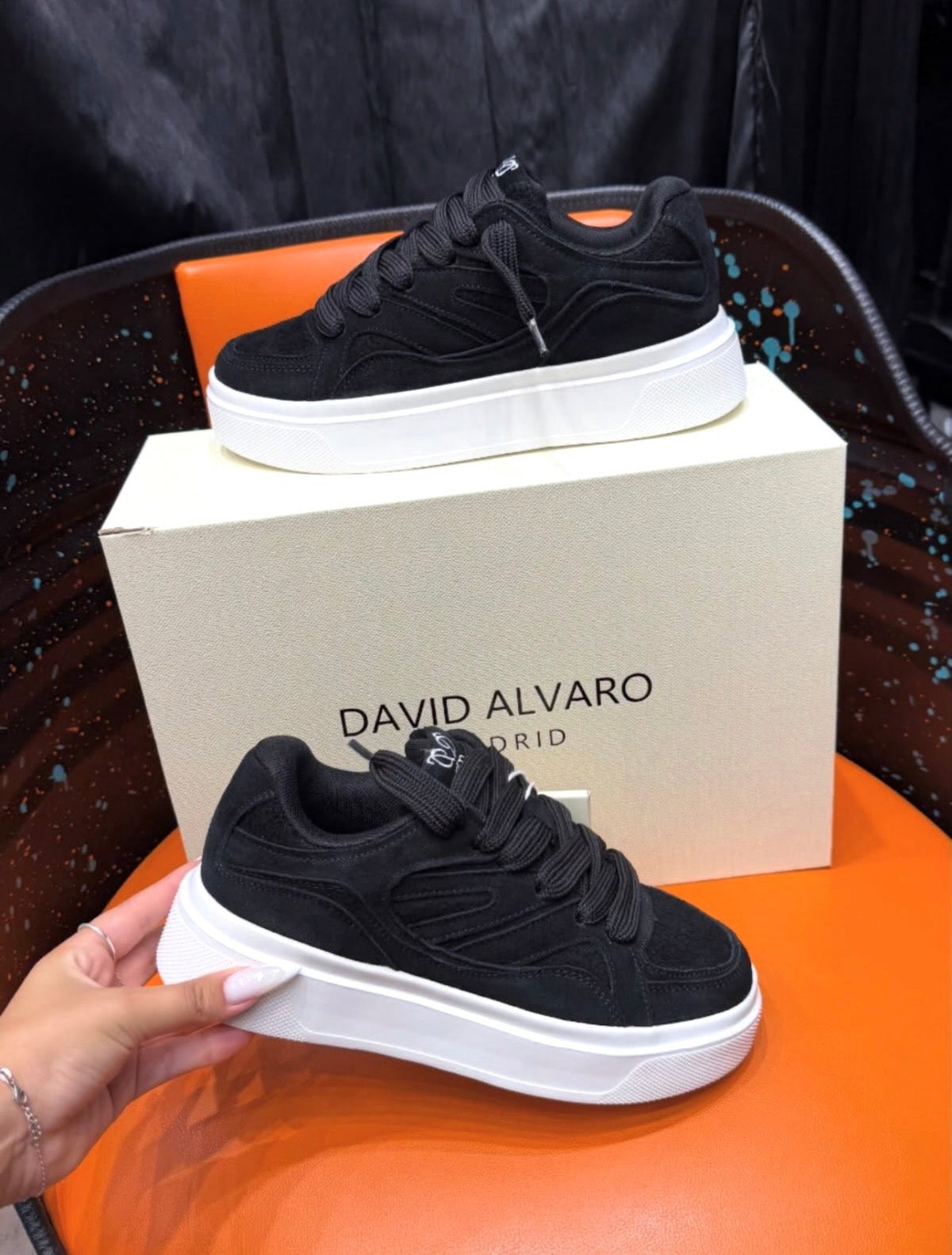 נעל סניקרס שבילים DAVID ALVARO